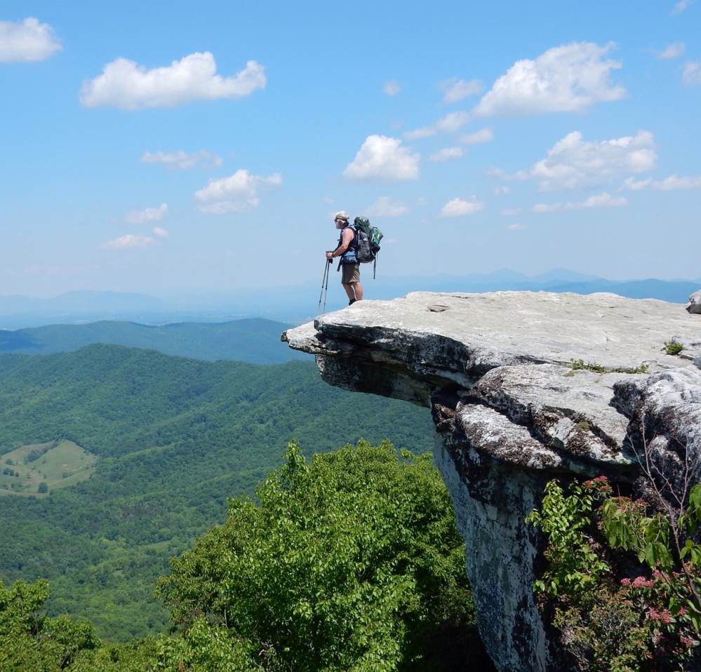 Hiking the Appalachian Trail: Meet on the ledges - The ...
